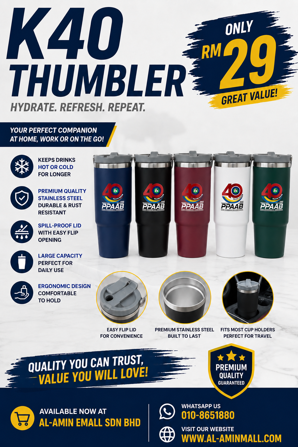 TUMBLER K40