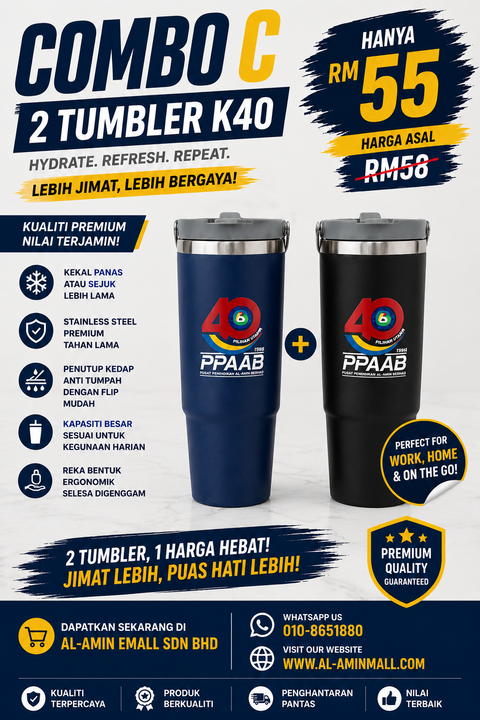 COMBO C - 2 TUMBLER