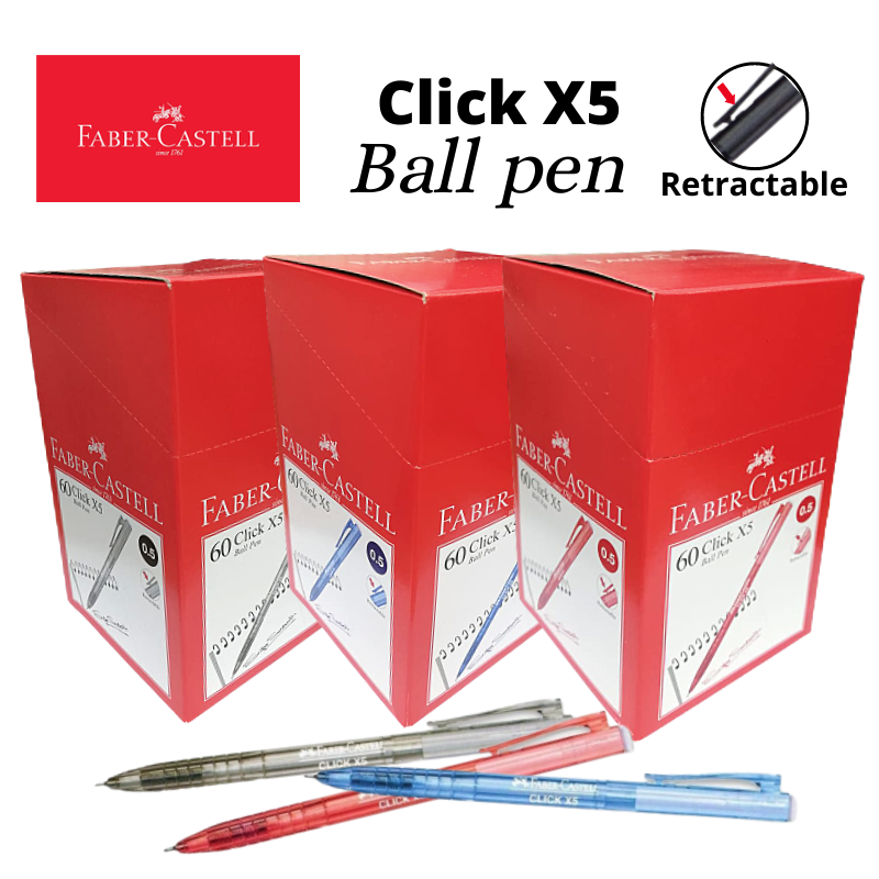 Ball Pen Click X5 0.5mm