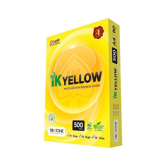 IK-YELLOW-A4-80GSM