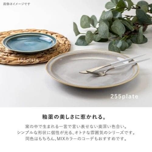餐具是日本製MAMANI日本瓷盤餐盤225日本餐具 (2)