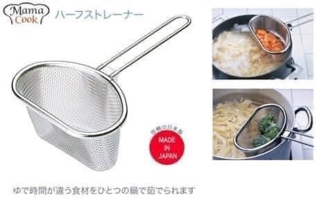 日本餐具吉川18-8不銹鋼川燙料理網杓日本火鍋餐具日本製