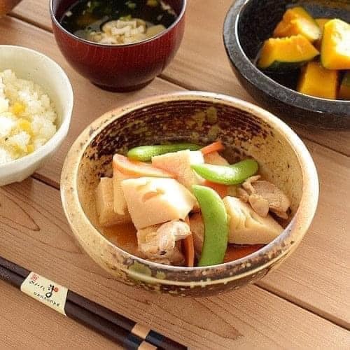 日本製餐具湯碗缽17cm 美濃燒日本瓷器餐具