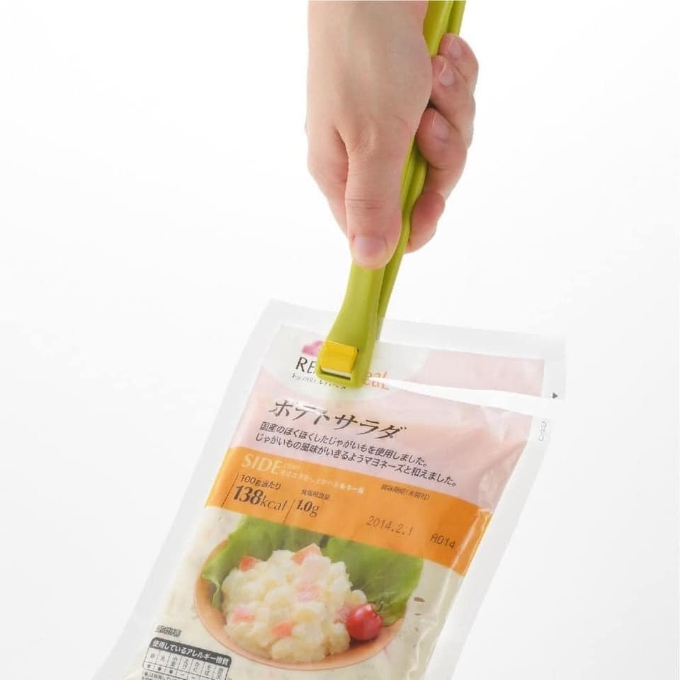 日本製 曙産業餐具 袋裝擠壓刀餐具 餐具切袋器 (6)