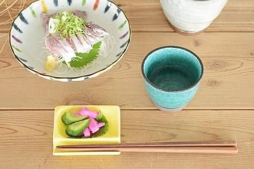 日本製 美濃燒 8色日本陶瓷餐具筷架 (4)