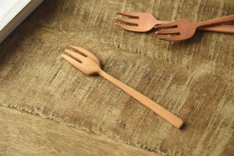 日本桌面餐具【Nature Cutlery】木製餐具  餐叉 桌叉  餐匙 桌匙餐具 (6)