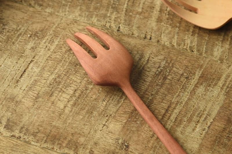 日本桌面餐具【Nature Cutlery】木製餐具  餐叉 桌叉  餐匙 桌匙餐具 (10)