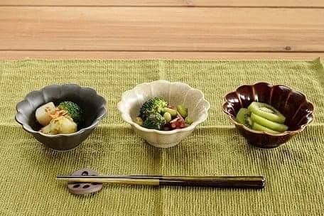 日本製美濃燒瓷器菊形日本小缽餐具 11cm (5)