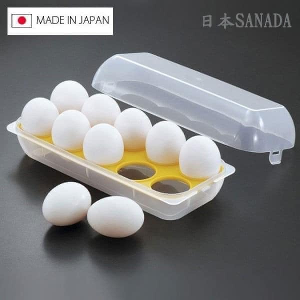 日本製 Sanada 廚房用日本餐具 雞蛋收納盒 (4)