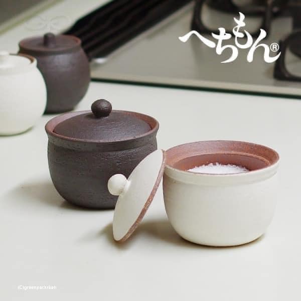 【Hechimon】鹽罐 信樂燒日本瓷器 日本製餐桌餐具 (2)