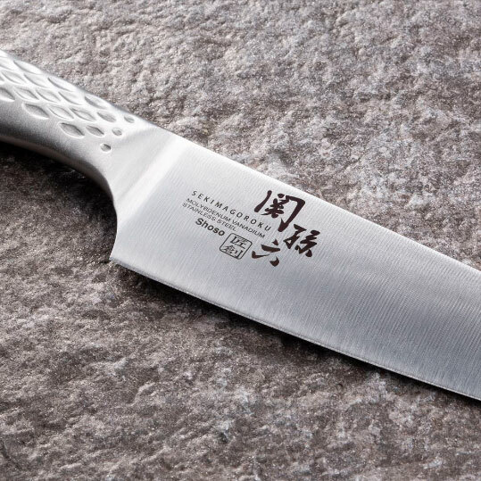 日本餐具貝印KAI 關孫六日本刀 匠創 不鏽鋼小牛刀 150mm 小主廚刀 日本製廚房餐具 (3)