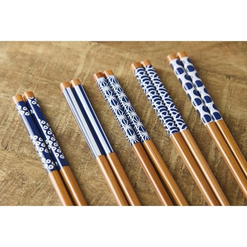 日本製天然日式和風款竹筷餐具 (5入1包） (4)