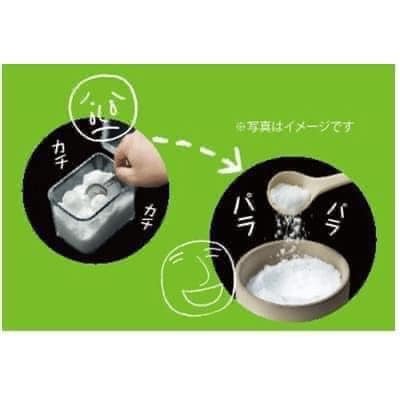 日本製石垣產業 不結塊 陶瓷調味罐 糖罐＆鹽罐組(含木台) 附匙 300ml （2入組）日本食器餐具 (6)