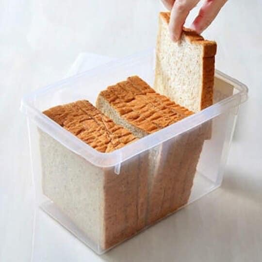 日本製精工吐司五穀雜糧儲存盒食器3.4L日本餐具 (3)