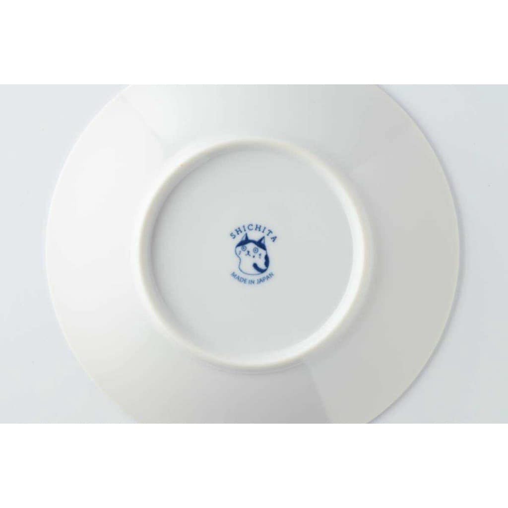 王球餐具日本美濃燒插畫貓咪合集  日本食器餐盤  日本碗  日本餐具小碟(5入) (5)