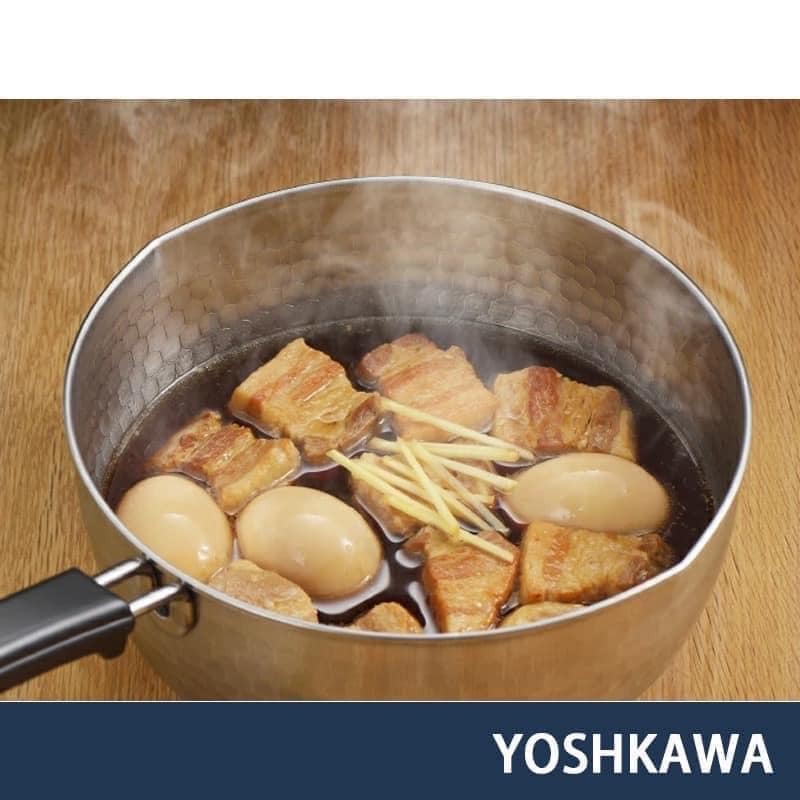王球餐具【YOSHIKAWA吉川鄉技】味壱 日本製 不鏽鋼雪平鍋日本食器 (5)