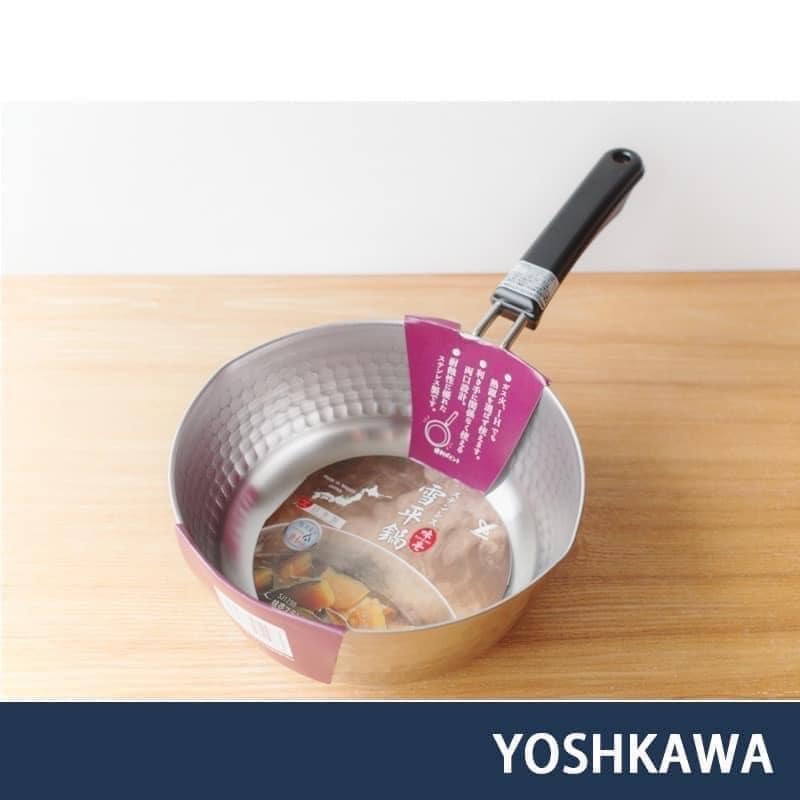 王球餐具【YOSHIKAWA吉川鄉技】味壱 日本製 不鏽鋼雪平鍋日本食器 (6)