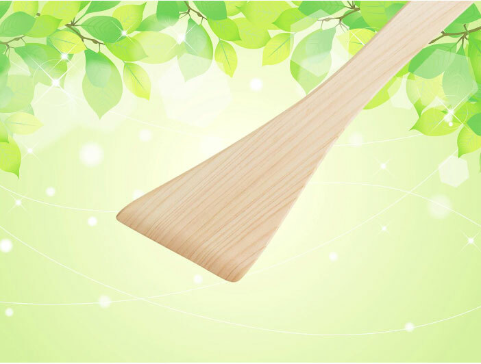 王球餐具【小柳產業】天然檜木-炒菜鏟1