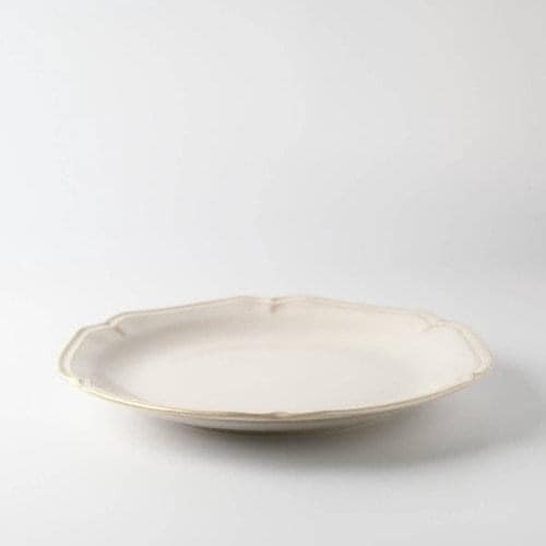 王球餐具日本製美濃燒花盤 日本盤 日本瓷器6.3吋深盤 日本食器8吋淺盤 日本餐盤橢圓盤22cm (26)