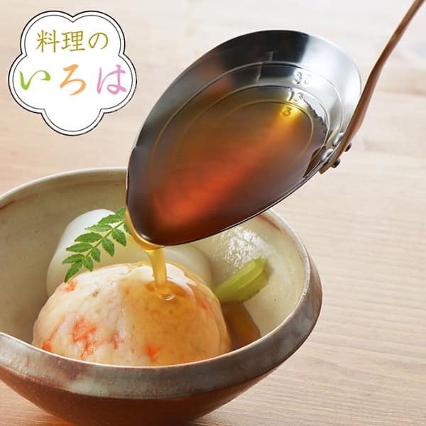 王球餐具【YOSHIKAWA吉川】日本製 附計量刻度 尖嘴湯勺醬汁勺