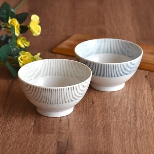 王球餐具日本製美濃燒瓷器十草碗11cm (5)