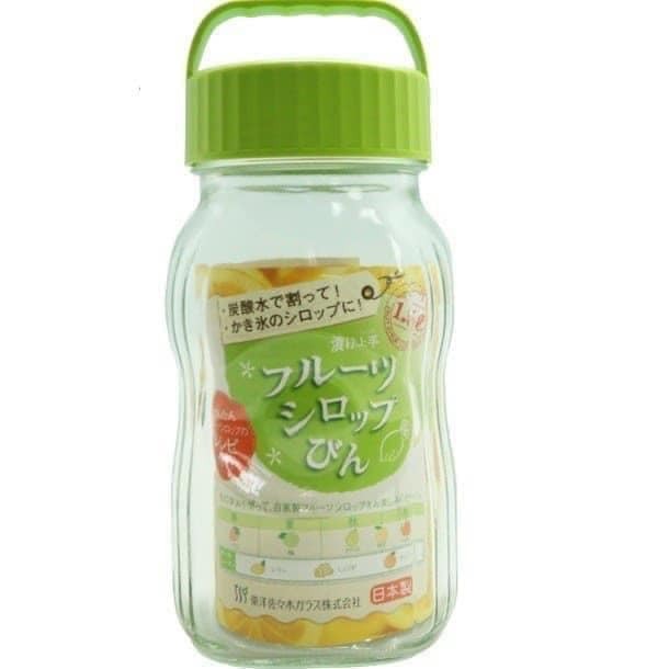 日本製東洋佐佐木玻璃醃漬罐 密封罐 _1500ml王球餐具 (3)