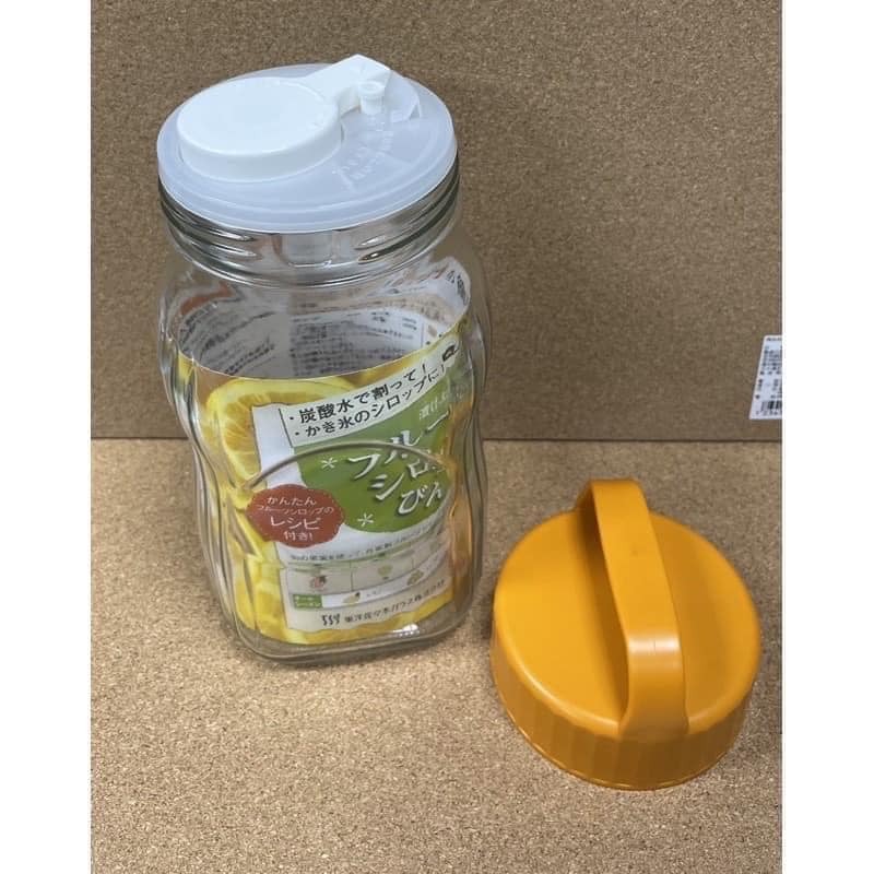 日本製東洋佐佐木玻璃醃漬罐 密封罐 _1500ml王球餐具 (2)