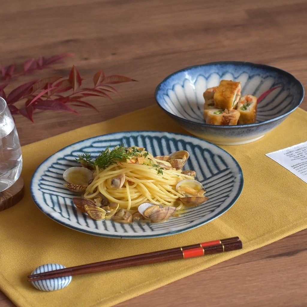 日本製 美濃燒 Reiwa Kohiki粉引系列餐盤 義大利麵盤 中盤 小皿 缽碗 王球餐具 (6)