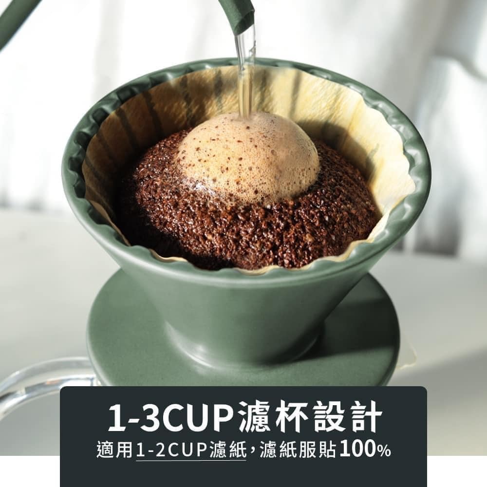 台灣製造Driver 竹節陶瓷濾杯 1-3cup王球餐具 (5)
