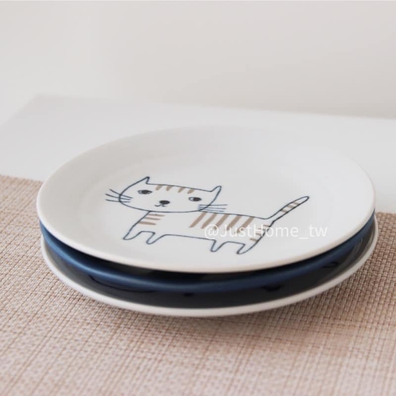 日本製 貓咪系列小盤王球餐具 (3)