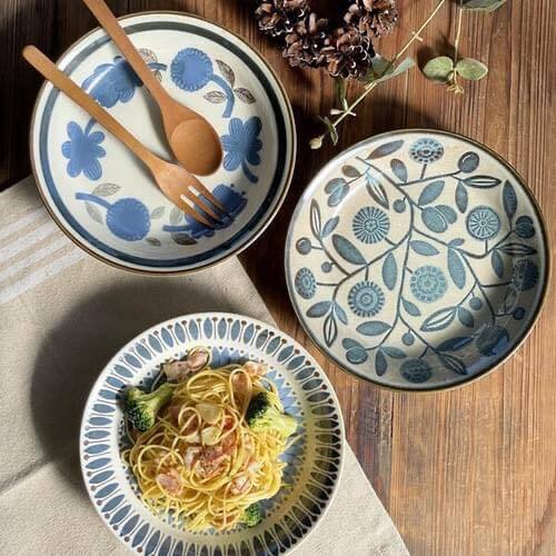 日本製 美濃燒 Classico 復古瓷器餐具系列  餐盤  馬克杯 小菜盤餐具 (5)