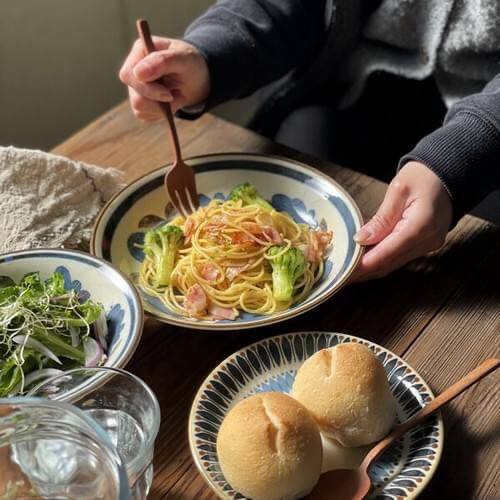 日本製 美濃燒 Classico 復古瓷器餐具系列  餐盤  馬克杯 小菜盤餐具 (21)