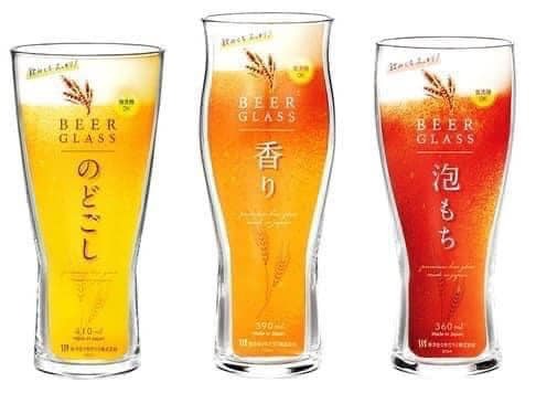 日本製 東洋佐佐木啤酒杯三件禮盒組王球餐具