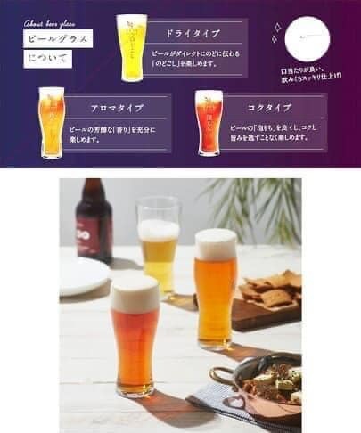 日本製 東洋佐佐木啤酒杯三件禮盒組王球餐具 (2)
