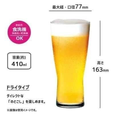 日本製 東洋佐佐木啤酒杯三件禮盒組王球餐具 (4)