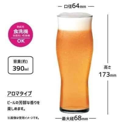 日本製 東洋佐佐木啤酒杯三件禮盒組王球餐具 (5)