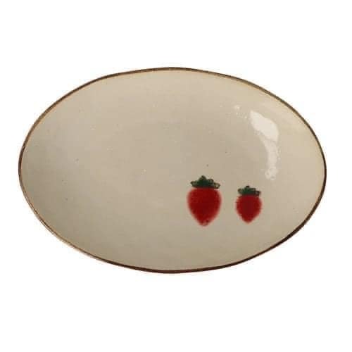日本製餐盤IZAWA 橢圓盤 橢圓深盤王球餐具 (3)