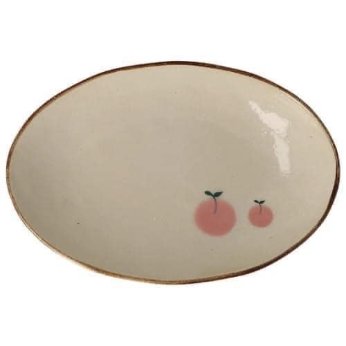 日本製餐盤IZAWA 橢圓盤 橢圓深盤王球餐具