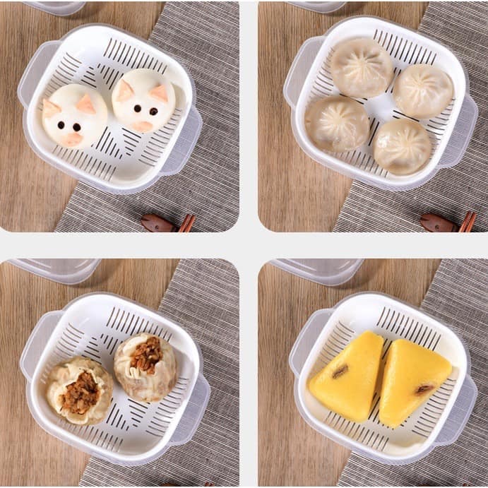 日本製 Nakay微波食物保鮮盒飯盒王球餐具 (3)