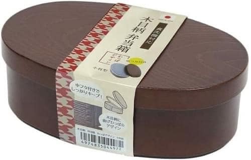 日本製木紋便當盒480ml王球餐具 (3)