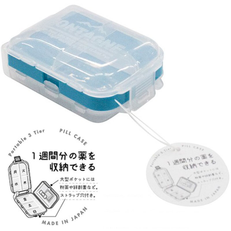 日本製山田化學(化学)-YAMADA藥盒收納盒日本雜貨王球餐具4