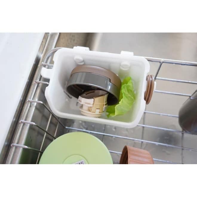 日本製 INOMATA小物專用瀝水架 日本廚房用具 王球餐具 廚房用品 (5)