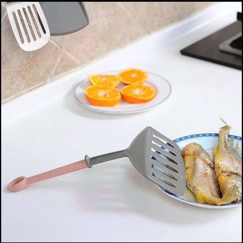 日本INOMATA不沾黏煎魚煎鏟可掛勾防滑設計 王球餐具