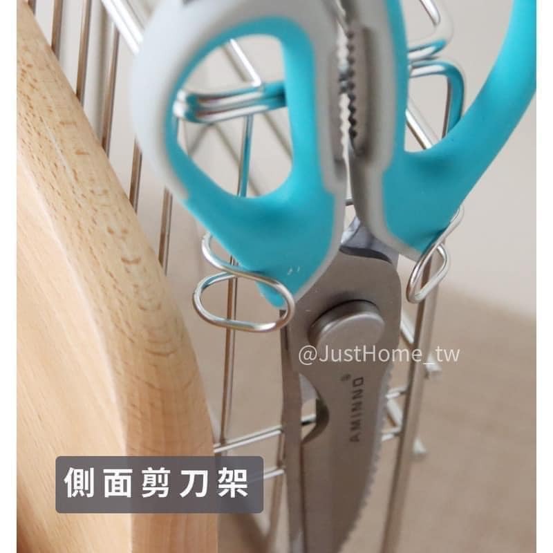 廚房用具 304不鏽鋼刀具砧板架 台灣製餐具 王球餐具 (8)