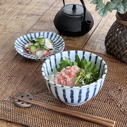 日本瓷器 美濃燒濃十草日本食器 日本碗盤 丼飯碗 王球餐具 (2)