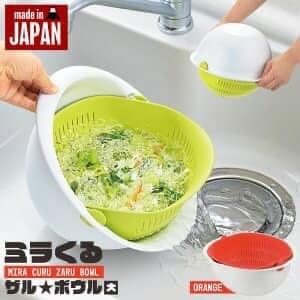 日本食器 曙產業日本製廚房工具 瀝水調理缽22cm 王球餐具 (8)
