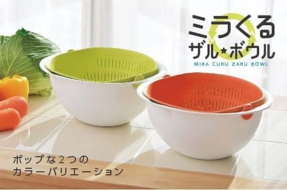 日本食器 曙產業日本製廚房工具 瀝水調理缽22cm 王球餐具 (5)