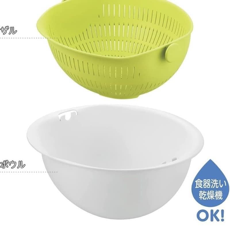 日本食器 曙產業日本製廚房工具 瀝水調理缽22cm 王球餐具 (7)