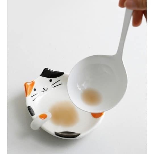 日本餐具 小柳產業造型陶製湯勺架 王球餐具 (11)