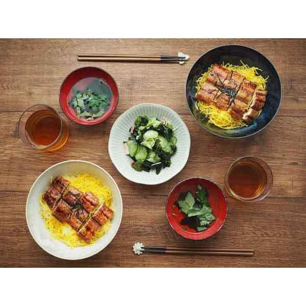 日本食器美濃燒瓷器十草飯碗-麵碗-王球餐具-(26)
